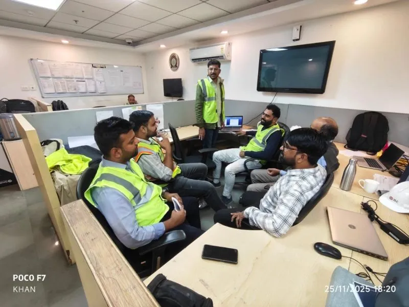 Spaceio+ safety-first culture on commercial fit-out site